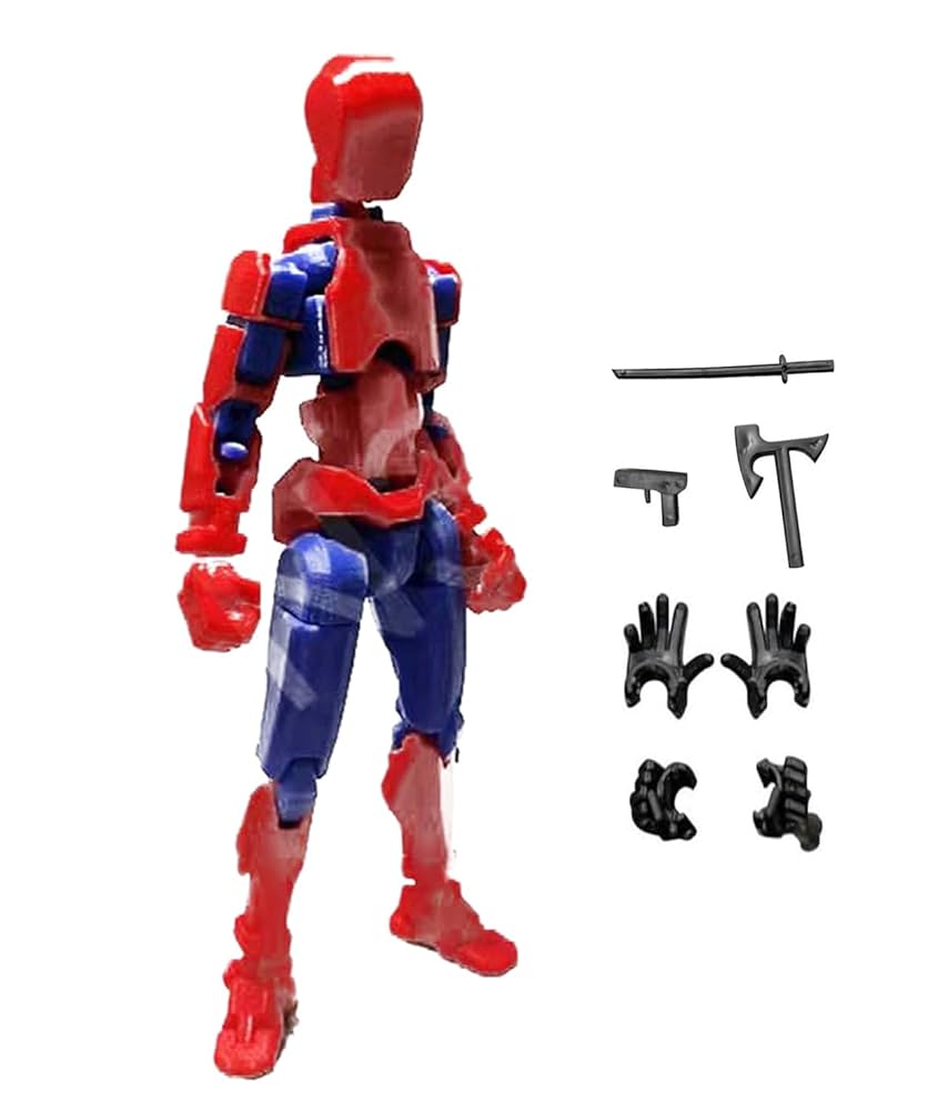 dino13様 Titan Assembly Completed 13 Action Figure, Multi-Jointed